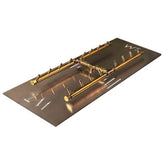 H-Style Brass Burner/Rectangular Plate - CFBH160